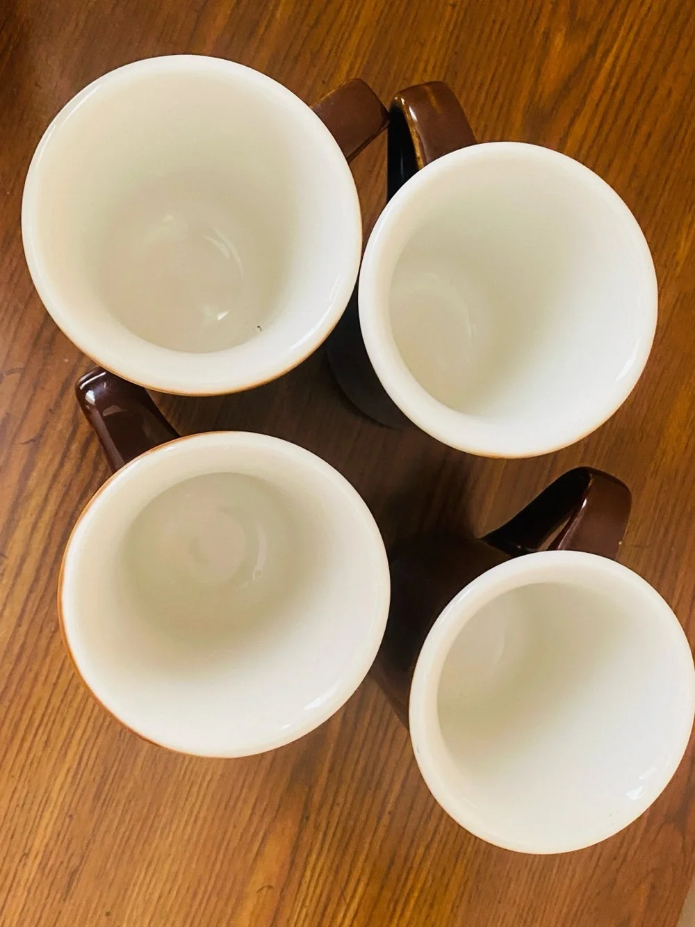 4-4 inch vintage mugs